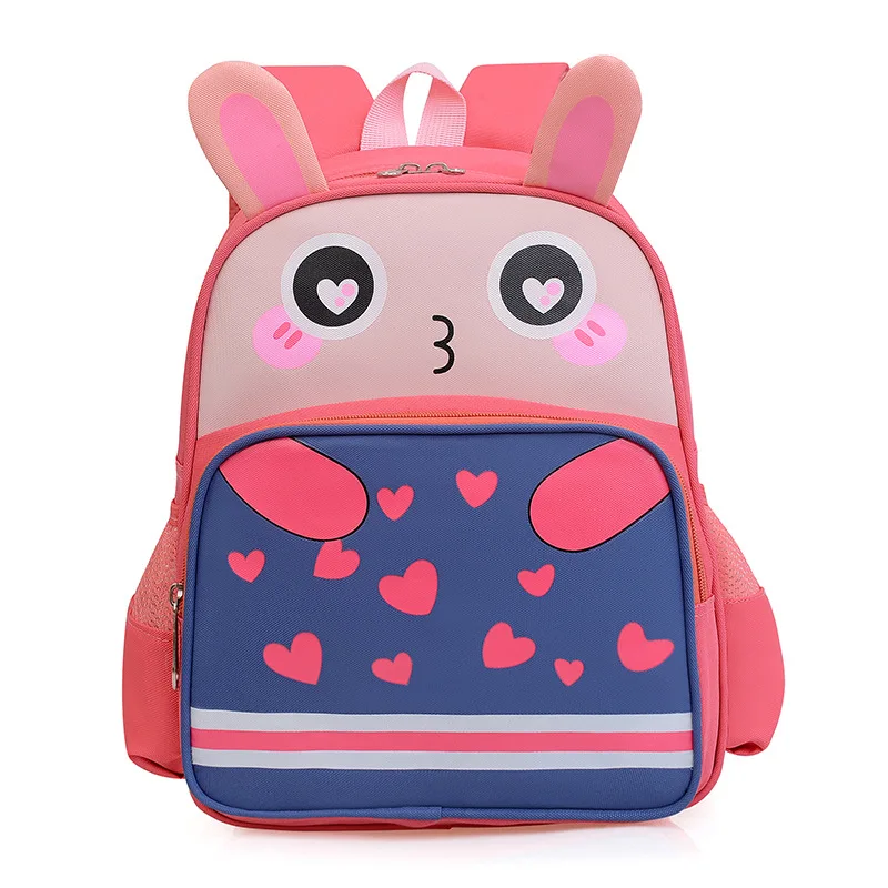 Children's School Bag Cartoon Fashion Kindergarten Backpack Preschool Boys and Girls Leisure Travel Backpacks Large Capacity