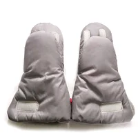 Winter Pram Hand Muff Baby Carriage Pushchair Warm Fur Fleece Hand Cover Buggy Clutch Cart Muff Glove Stroller Accessories 5