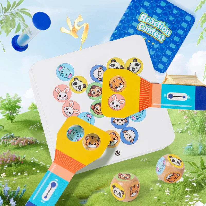 Kids Educational Reaction Competition Game Improves Baby's Concentration Thinking Exercise Early Education Toy 2