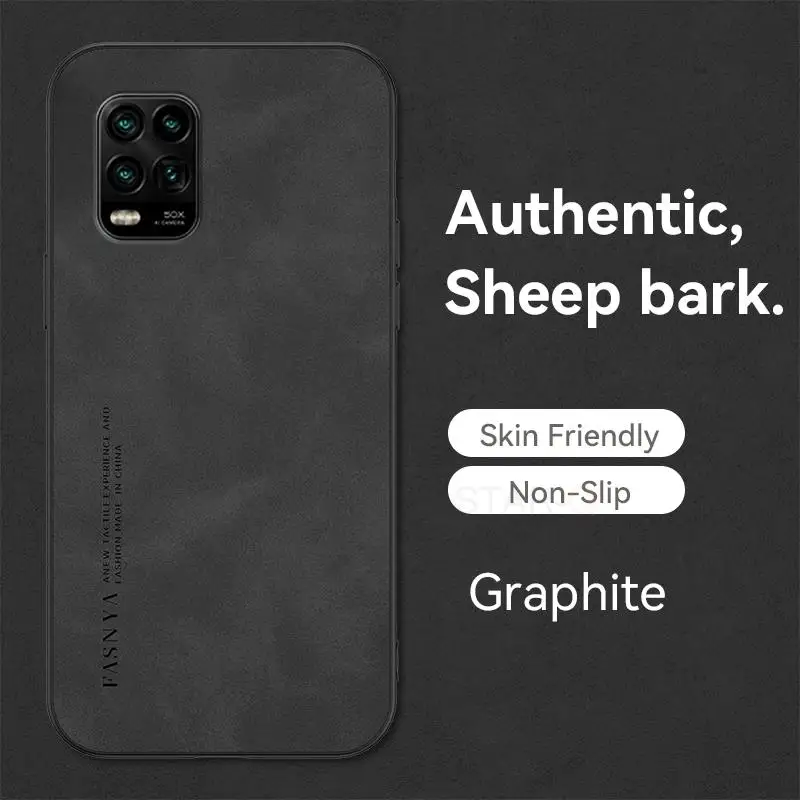 Luxury Sheepskin Leather Smartphone Back Cover