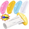 10/1Pcs Toothpaste Squeezer Dispenser Plastic Toothpaste Clips Rolling Holder Facial Cleanser Squeezer For Bathroom Accessories 1