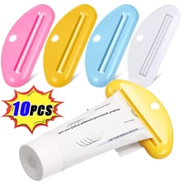 10/1Pcs Toothpaste Squeezer Dispenser Plastic Toothpaste Clips Rolling Holder Facial Cleanser Squeezer For Bathroom Accessories 1