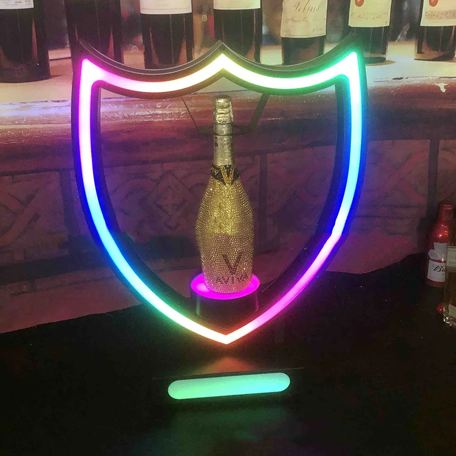 Акриловый DOM Shield светодиодный флакон