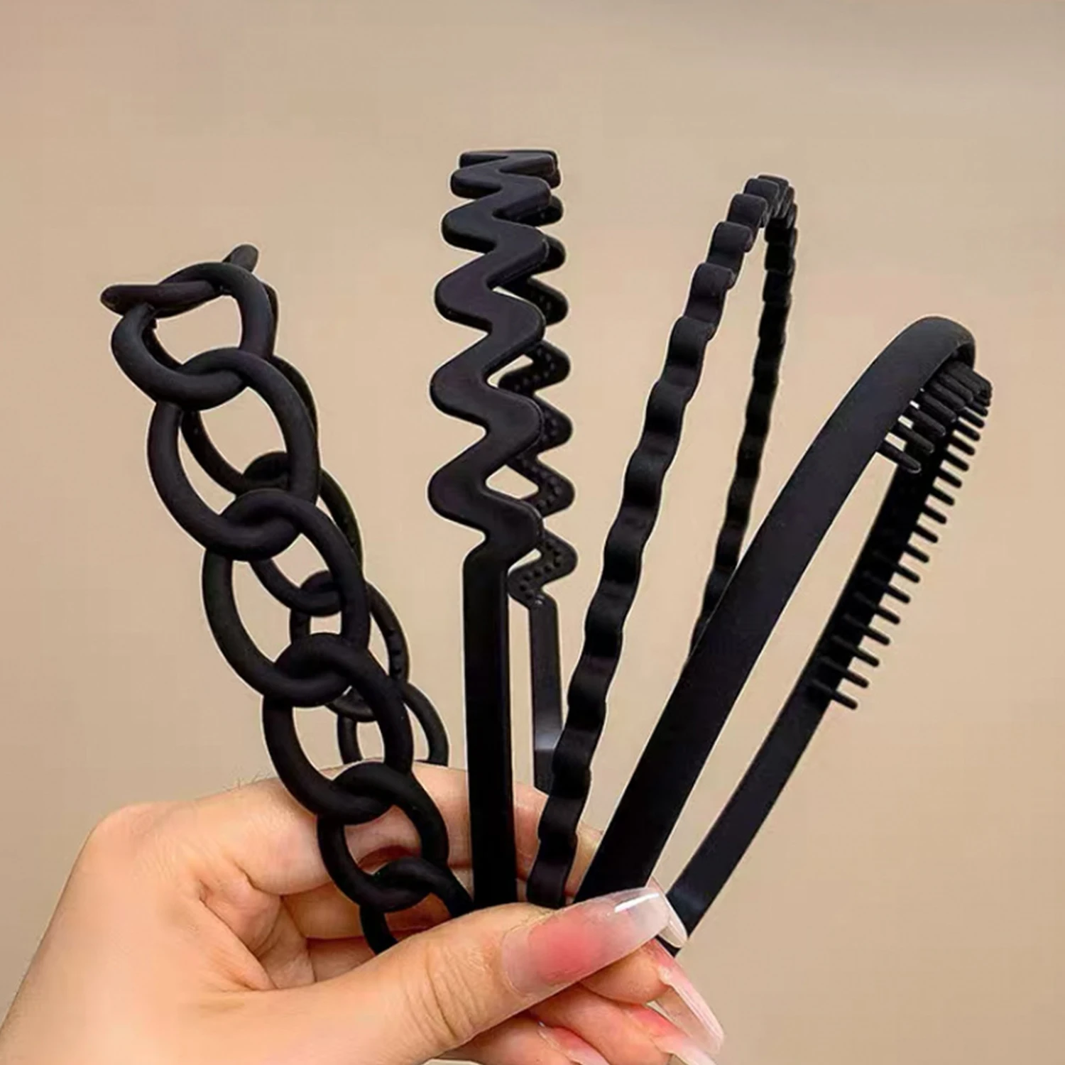 Рисунок 3 - Обруч для волос матовый однотонный геометрический