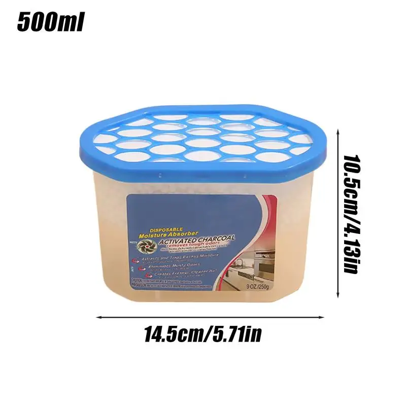 Humidity Absorber Portable Household Odor Eliminator Multifunctional Air Dehumidifier Cleaner Reusable Moisture Trap For Home