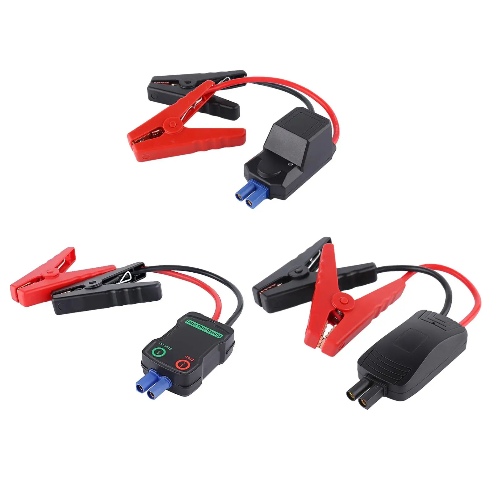 

Generic Jump Starter Cable with Battery Clamps Replacement Automotive Booster Clamp Cables 12V Car Battery Clamps for Truck