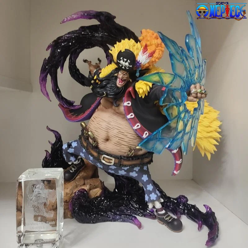 

35cm Gk Lx Studio Max One Piece Marshall.D.Teach Anime Action Figure Limited Edition Model Garage Kit Statue Toys Gift
