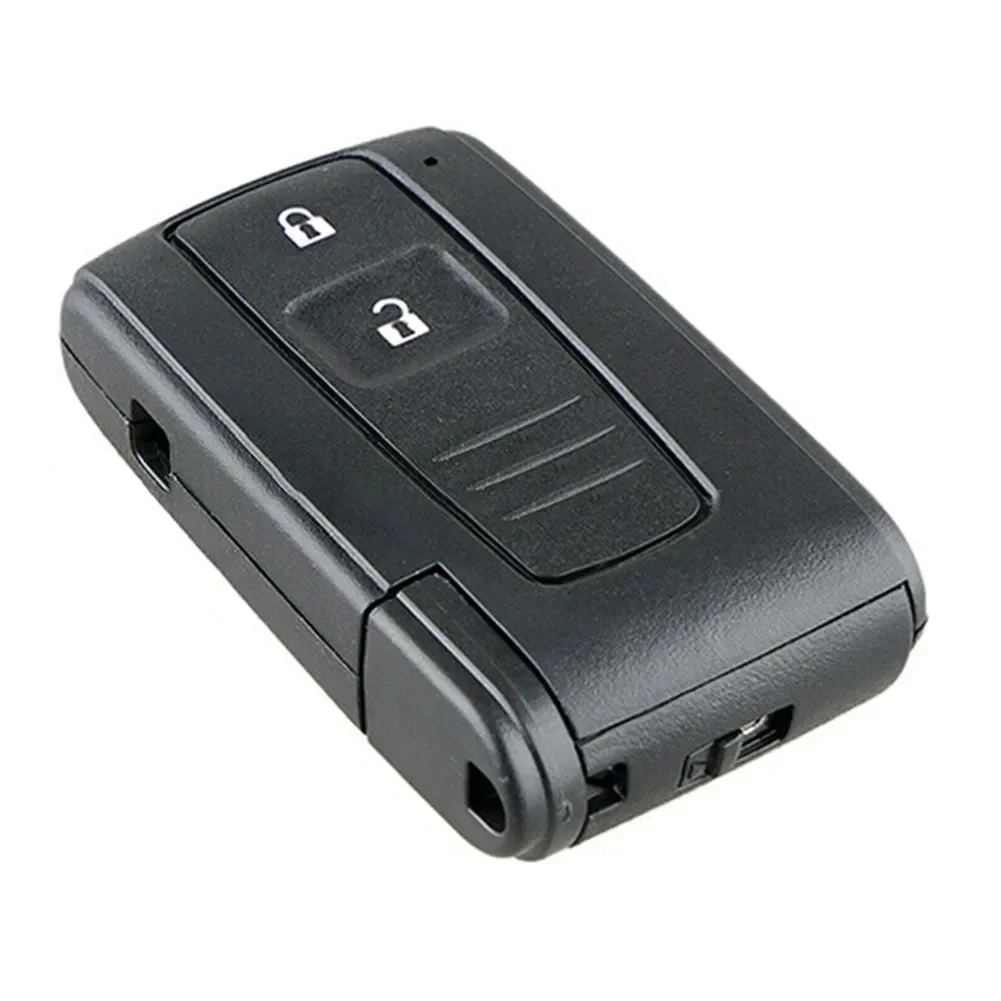 Enhanced Key Fob Replacement with TOY43 Blade - 2 Button Smart Design