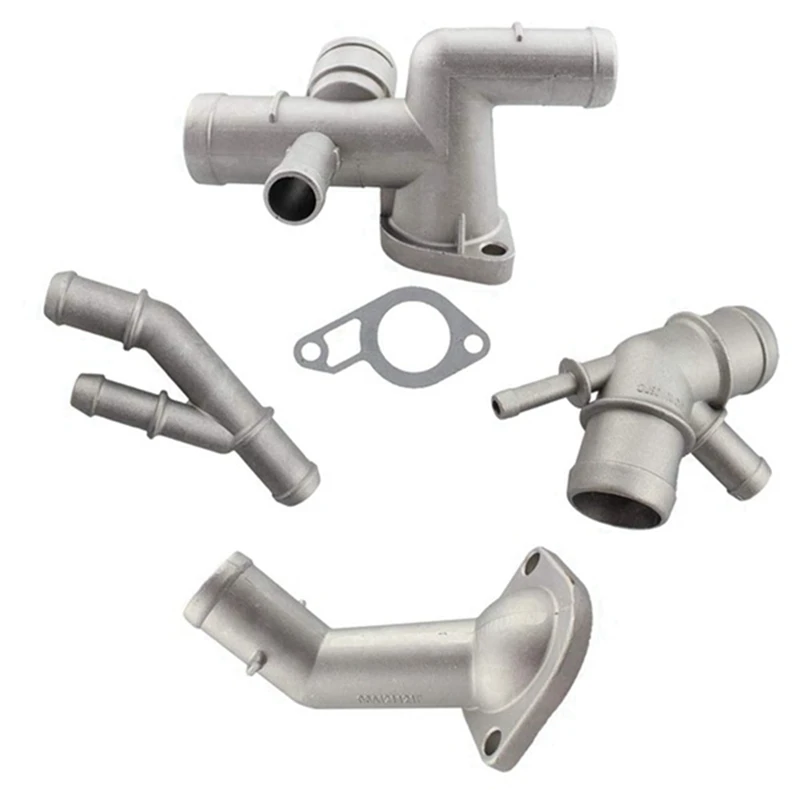 

12 шт., алюминиевые соединители для шланга охлаждающей жидкости Jetta Golf MK4 Bettle A3 S3 TT