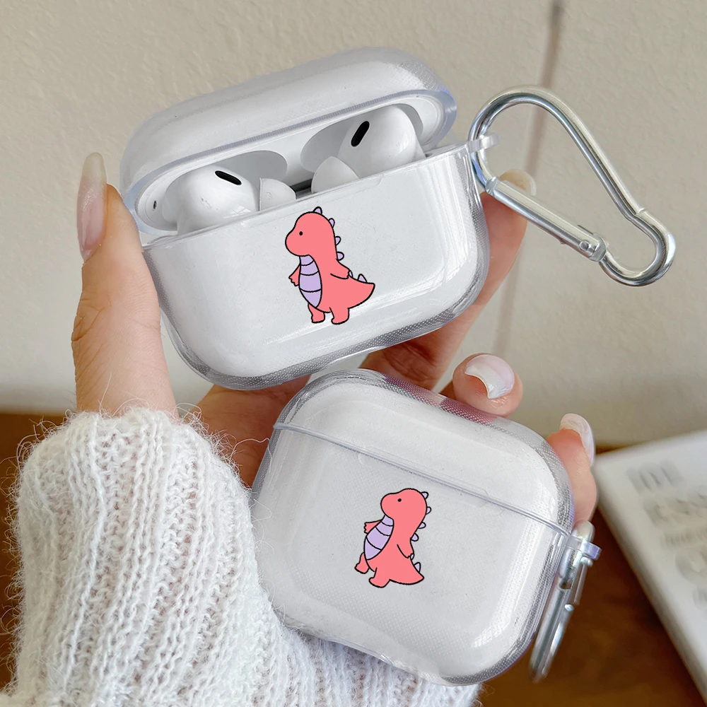 Dinosaur Earphone Case For AirPods TPU Cover