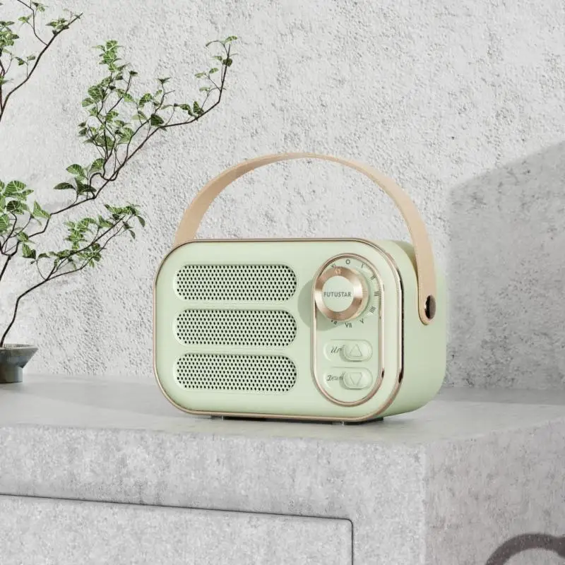 

Классическая bluetooth-Колонка в стиле ретро, музыкальный плеер, портативная стереоколонка с украшением, мини-колонки, музыкальный проигрыватель для путешествий
