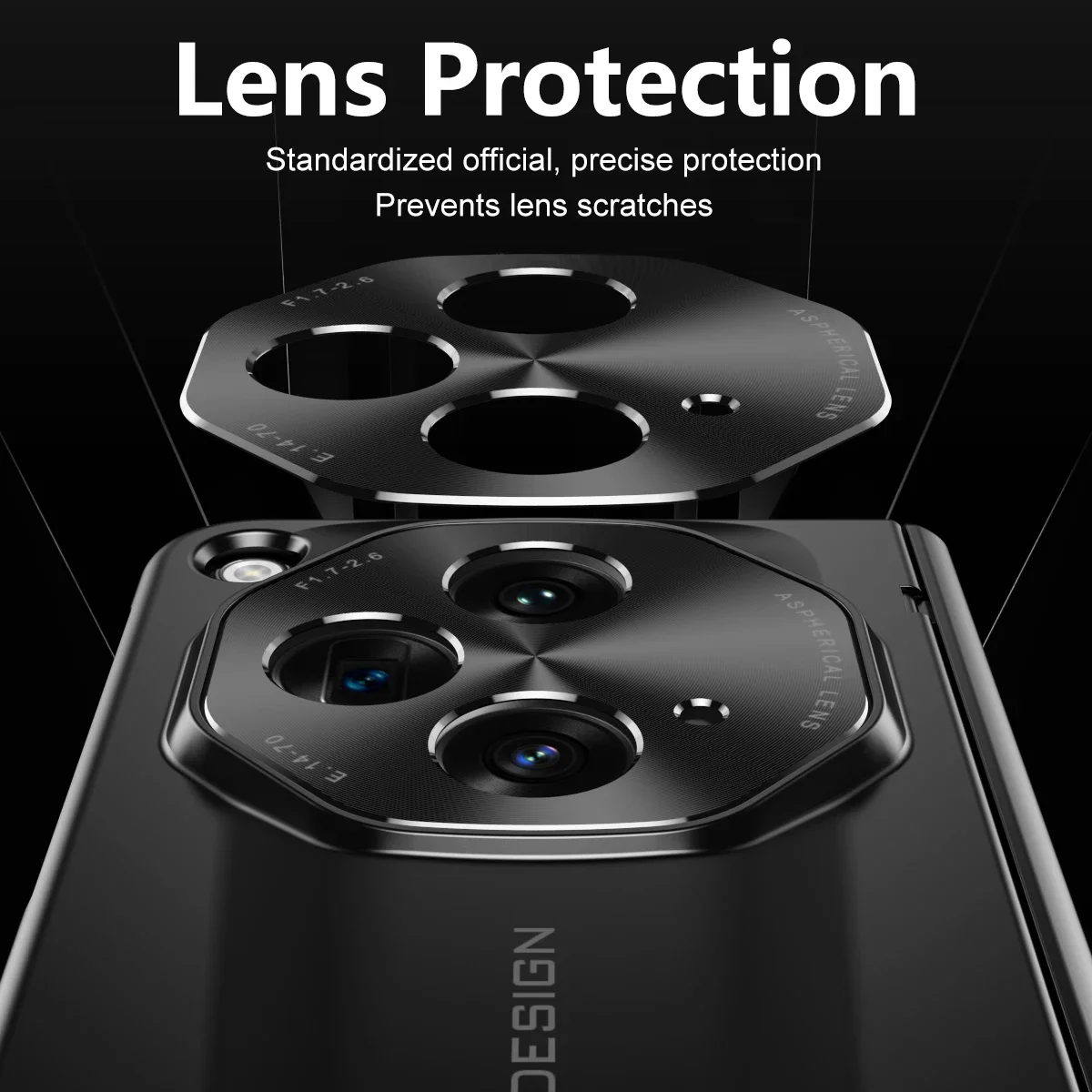 For OnePlus Open Case Luxury Ultra Thin Electroplated Matte Folding Hingle With Tempered Film Shockproof Hard Cover Accessories