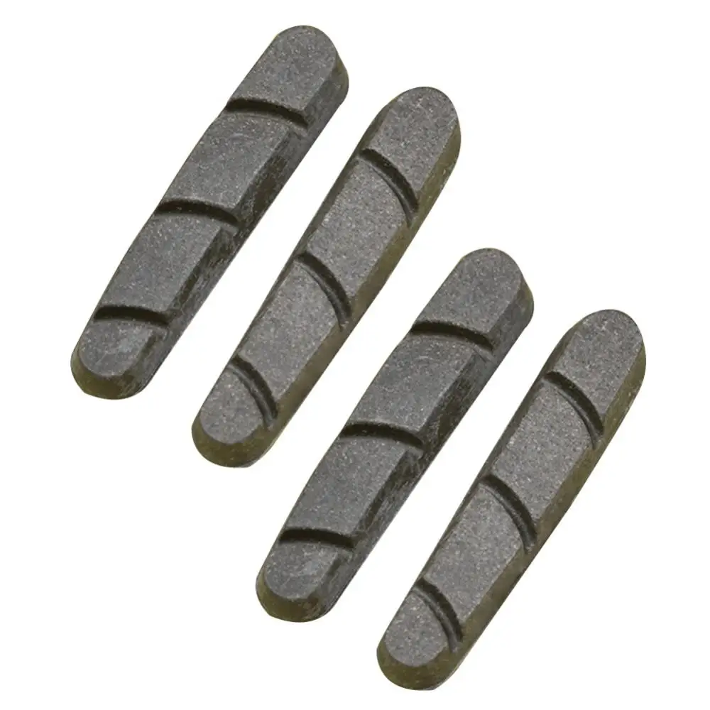 4Pcs Right Left Road Bike Bicycle Brake Pads for Carbon Fiber Wheel Rim