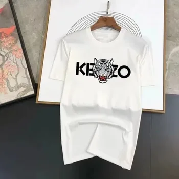 T-shirt nuovo stile 2026, magliette da uomo di alta qualità, abbigliamento sportivo in cotone