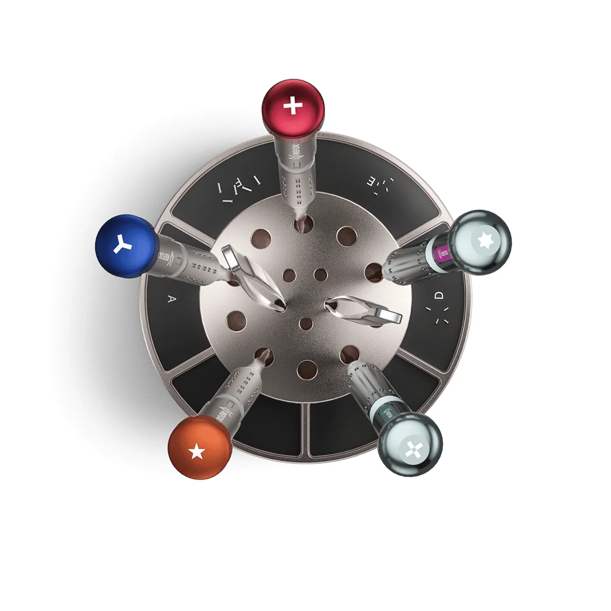 Refox RS40 Screwdriver Holder Multi-function Screwdriver Storage