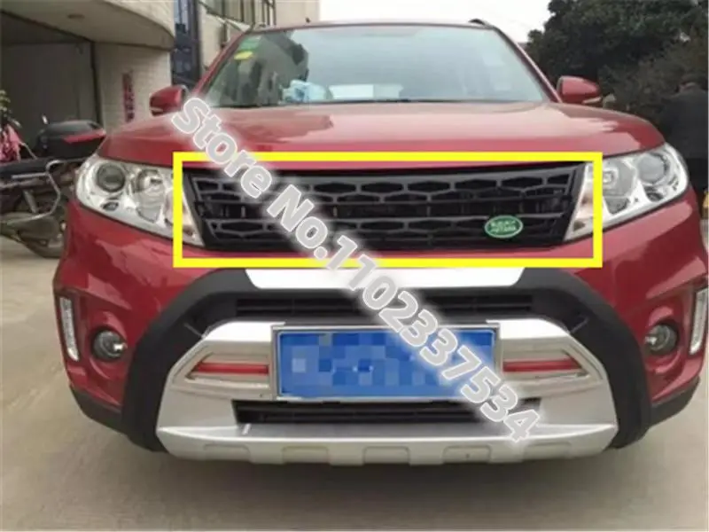 

Auto Parts ABS Front Grille Around Trim Racing Grills Trim For Suzuki Vitara 2015 2016 2017 2018 2019 Car styling