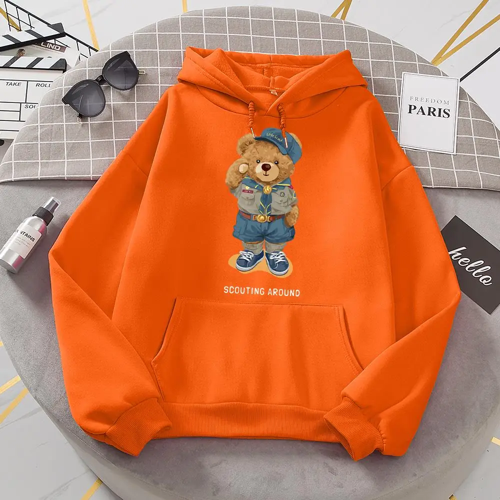Фото Толстовка женская с капюшоном в стиле хип-хоп, размеры s-xxl №2