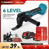 600W Oscillating Multi Tool 20000OPM Cordless Electric Woodworking Cutting Saw Tool Home Decoration for Makita 18v Battery 1