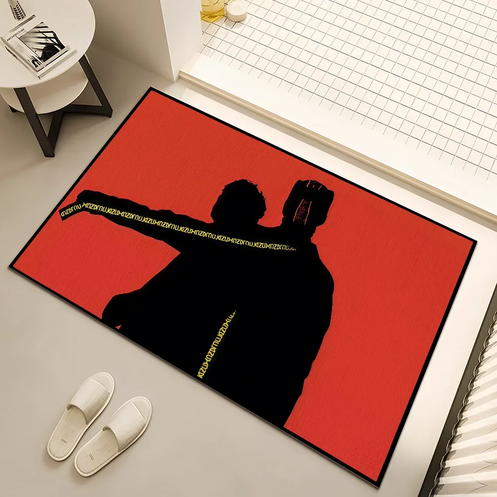 가수 T-Twenty One Pilots Clancy 작은 카펫 침대 옆 주방 목욕 생활 집 집 침실 바닥 매트 현관 매트