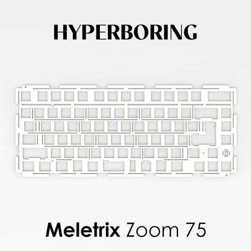 Meletrix Zoom75 White 付属品大量 Zoom75 Essential Edition - White