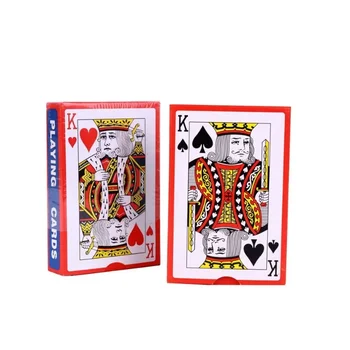 Standard Playing Cards Waterproof 54 PVC Size King Poker Country Adult Soha Entertainment Board Game 57X87mm
