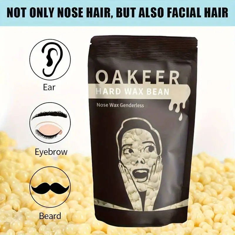Hard Wax Beans Solid Hair Remover 50g/100g No Strip Depilatory Hot Film Wax Bead Hair Removal for Full Body Bikini Leg Eyebrow