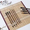 6/9/12/16Pcs Chinese Calligraphy Brushes Set with Roll-up Bamboo Brush Holder Painting Writing Kanji Art Watercolor Brush 2