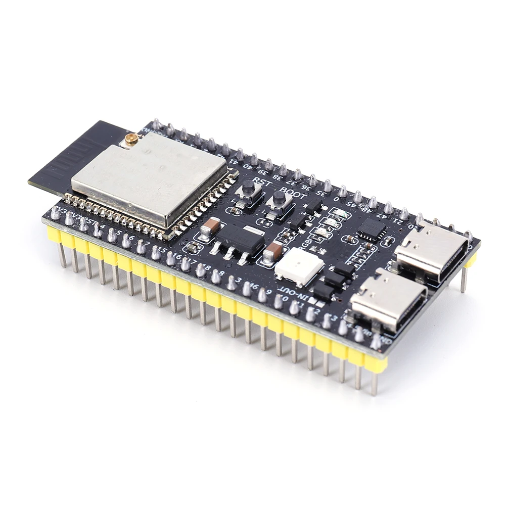 2025 New ESP32-S3 N16R8 N8R2 Dual Type-C Development Board 2.4G Wifi +Bluetooth Internet Module of Things Core Board for Arduino