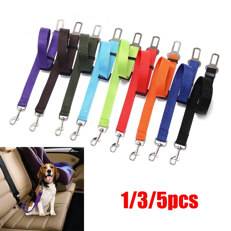 Adjustable Dog Car Seat Belt 1