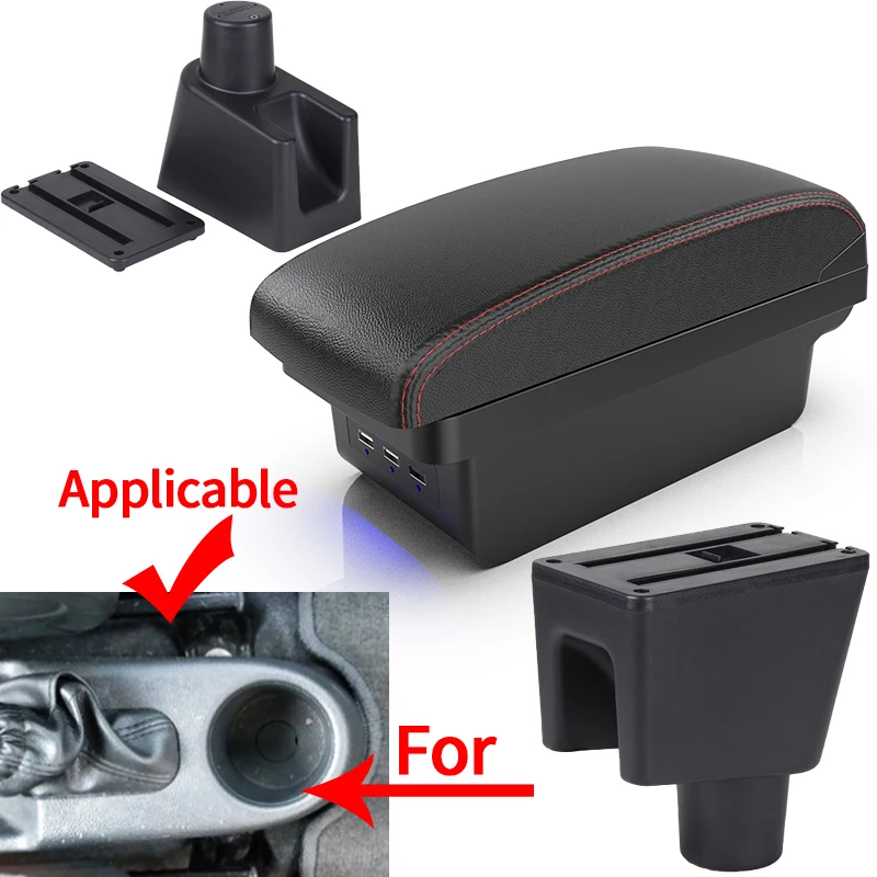 프로톤 사가 FLX/FL/BLM 2008-2019 차량용 센터 콘솔 내부 개조 다기능 암레스트 수납함 USB 액세서리