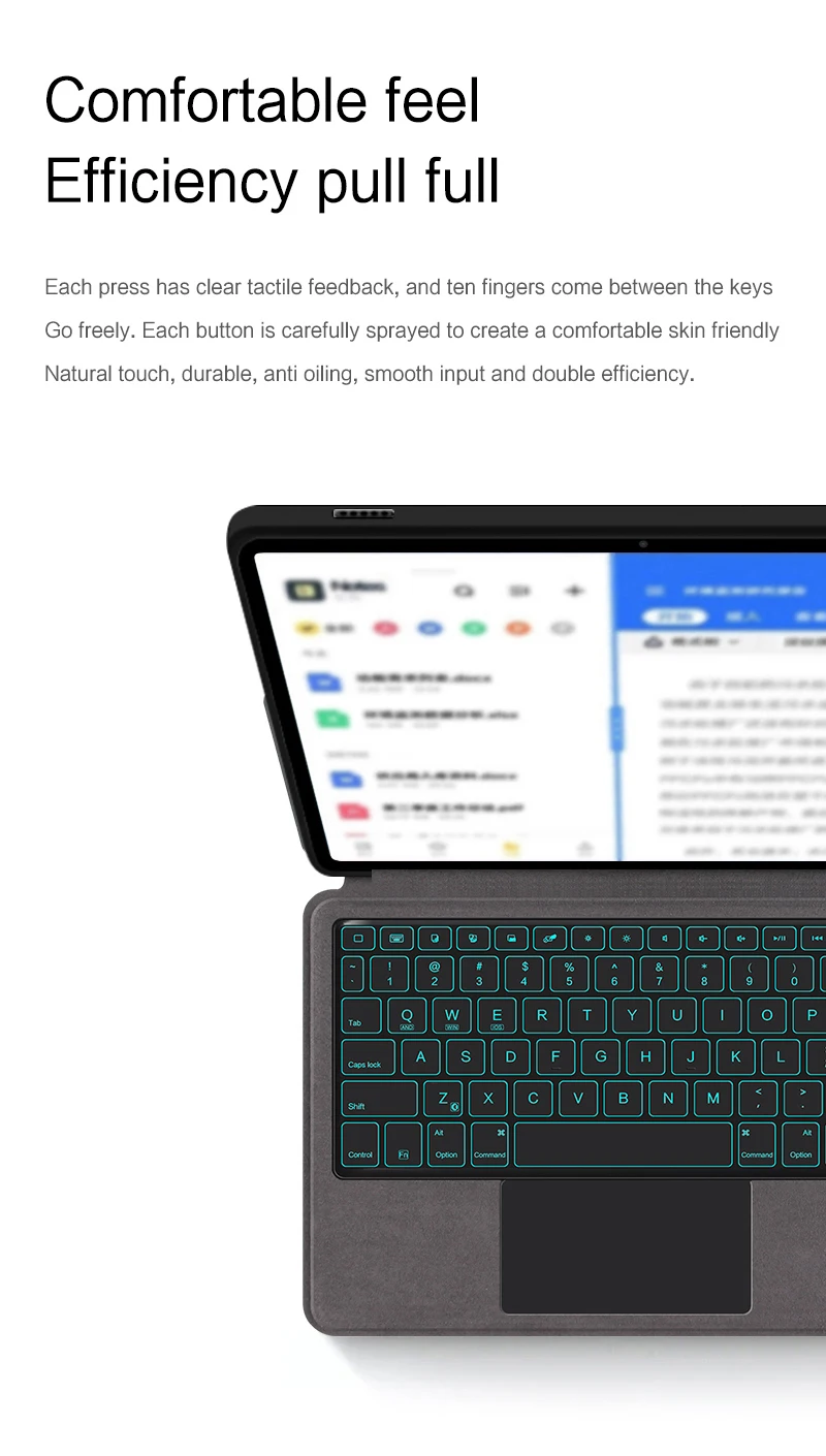 Caso Teclado para Teclast Tablet, Shell Capa