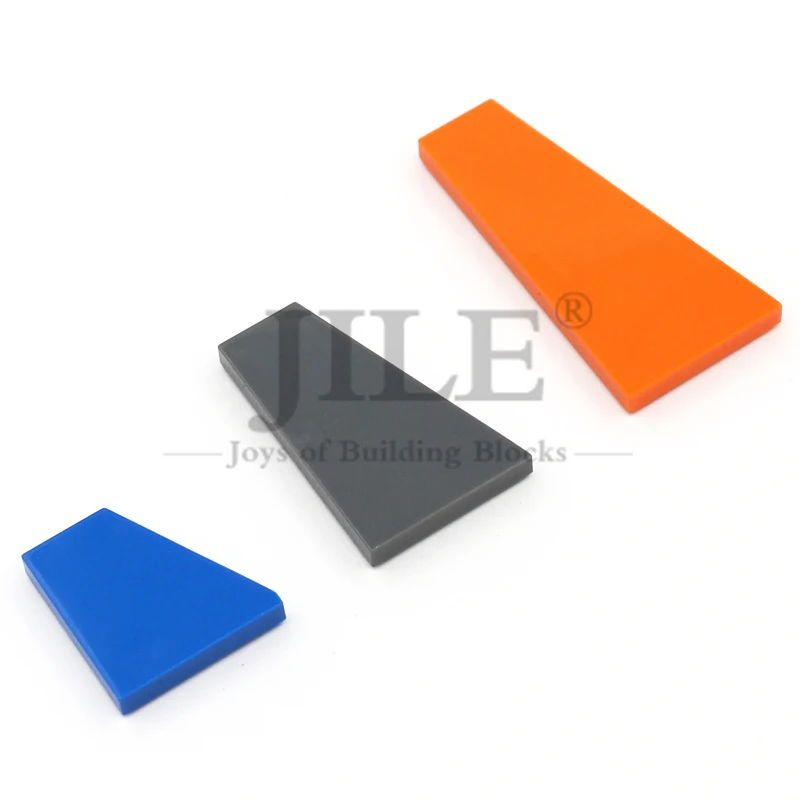 10세트 MOC 빌딩 블록 피규어 브릭 타일 개조형 4x2 3x2 2x2 웨지 좌우 7828 7829 크리에이티브 플레이트 스무스 조립 장난감