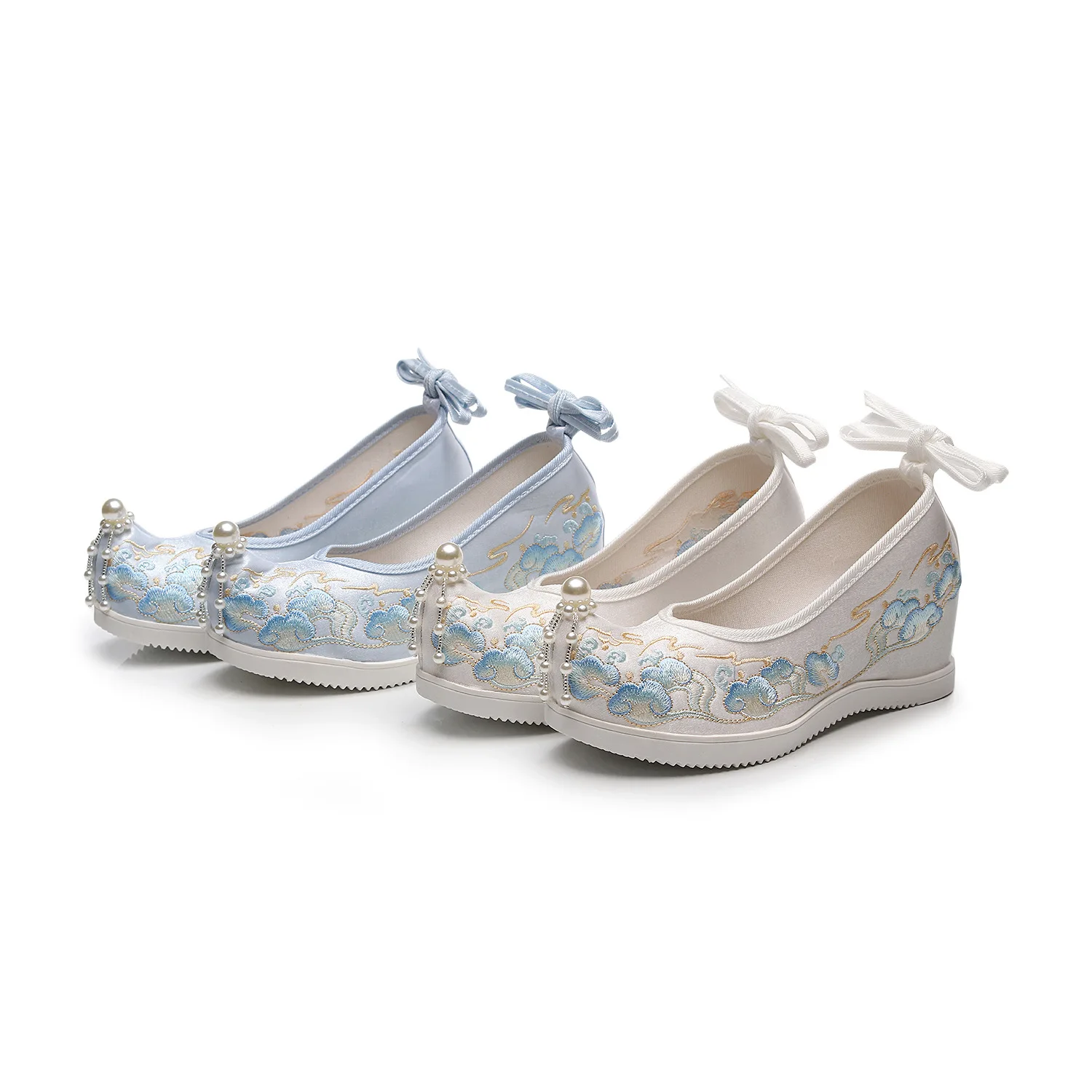 Abigail - Chinese Style Brocade Hanfu Shoes
