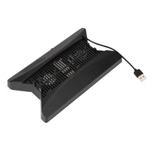 PS4 Pro Denetleyicisi için Dikey Bozlu Taban Ekran Tutucu Soğutma Fanları USB HUB