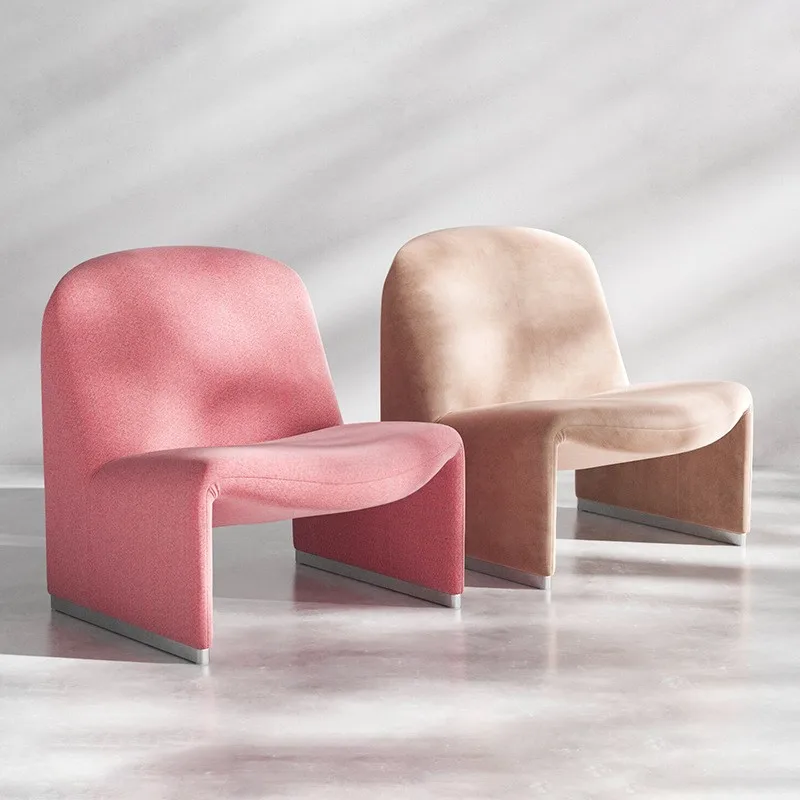 

Designer Creative Sofa Chair Leisure Chair Light Luxury Simple Chair Stereotyped Cotton Single Chair Sillasn Home Garden WXH38YH