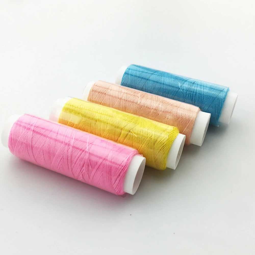 Chainho,Nylon Embroidery & Sewing Thread,DIY Hand Made Accessories,Multicolor,24 Pieces/Box,Tenacity High Quality,25X6