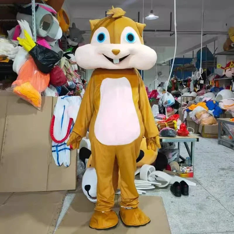 Cosplay Alvin And The Chipmunks Tamias Mascot Costume Advertising ceremony Fancy Dress Party Animal carnival perform props 2