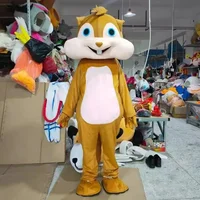 Cosplay Alvin And The Chipmunks Tamias Mascot Costume Advertising ceremony Fancy Dress Party Animal carnival perform props 2