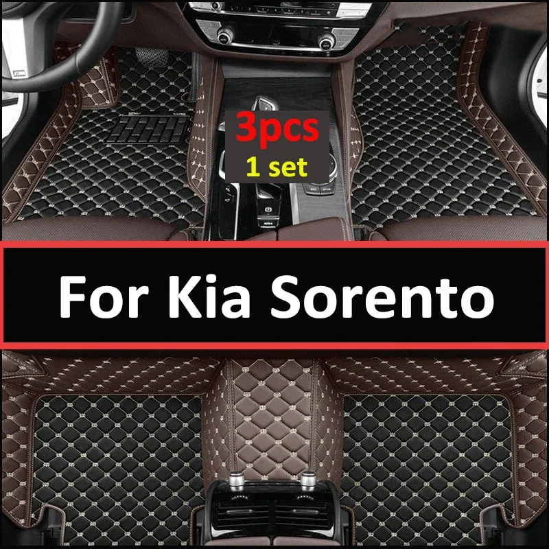 

Автомобильные коврики для Kia Sorento (пять сидений) 2013 2014, индивидуальные автомобильные подкладки для ног, чехол, аксессуары для интерьера