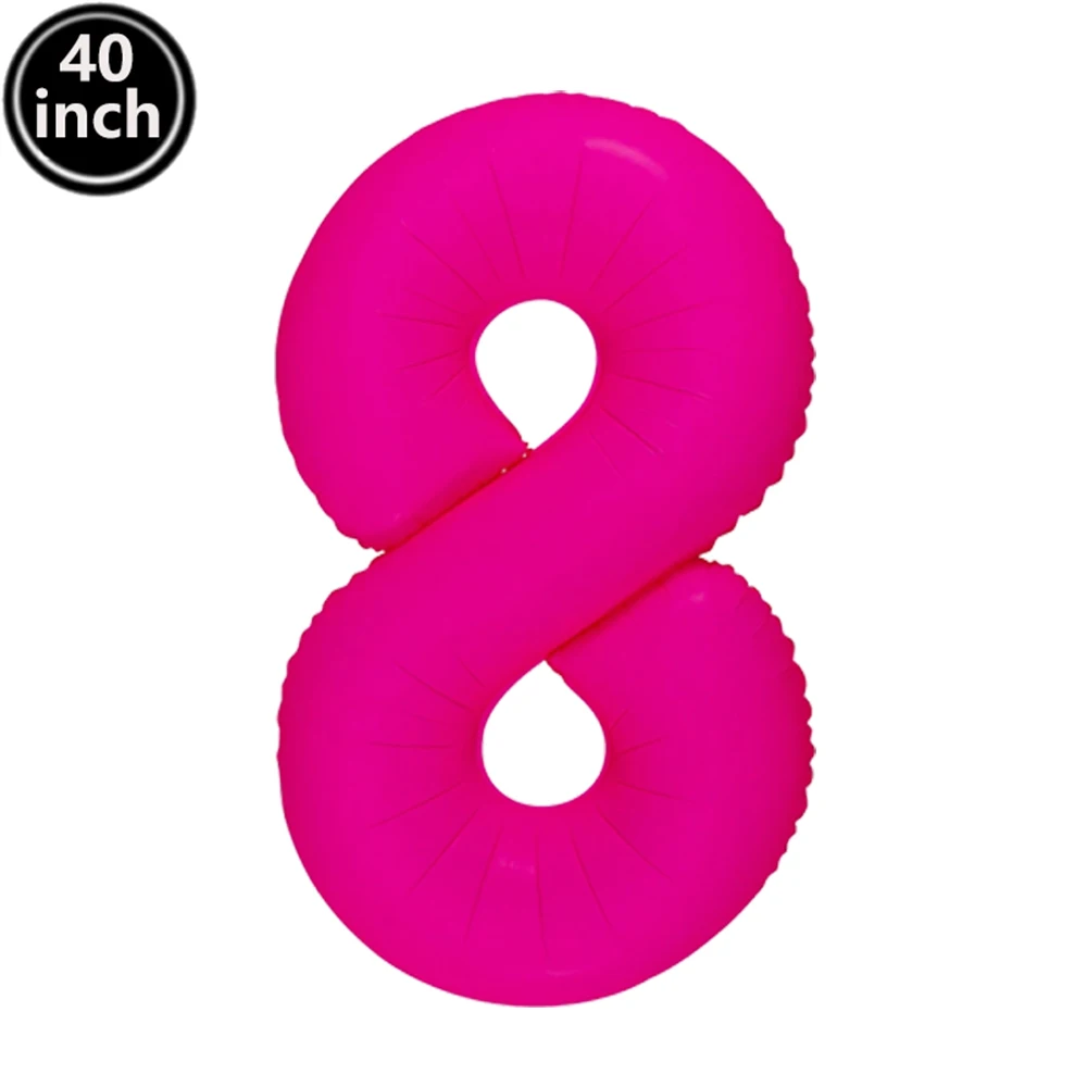 Vibrant Neon Luminous Balloon Set