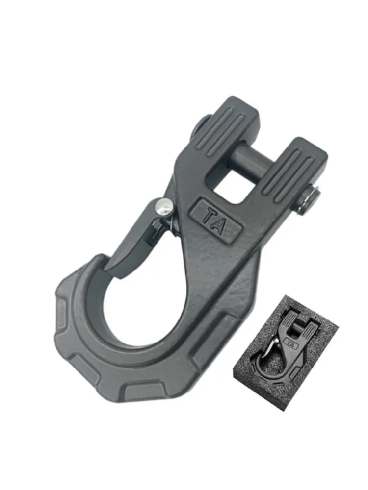 2Pack Clevis Slip Hook, 3/8 Inch Clevis Safety Hook With Safety Latch, Heavy - View #2