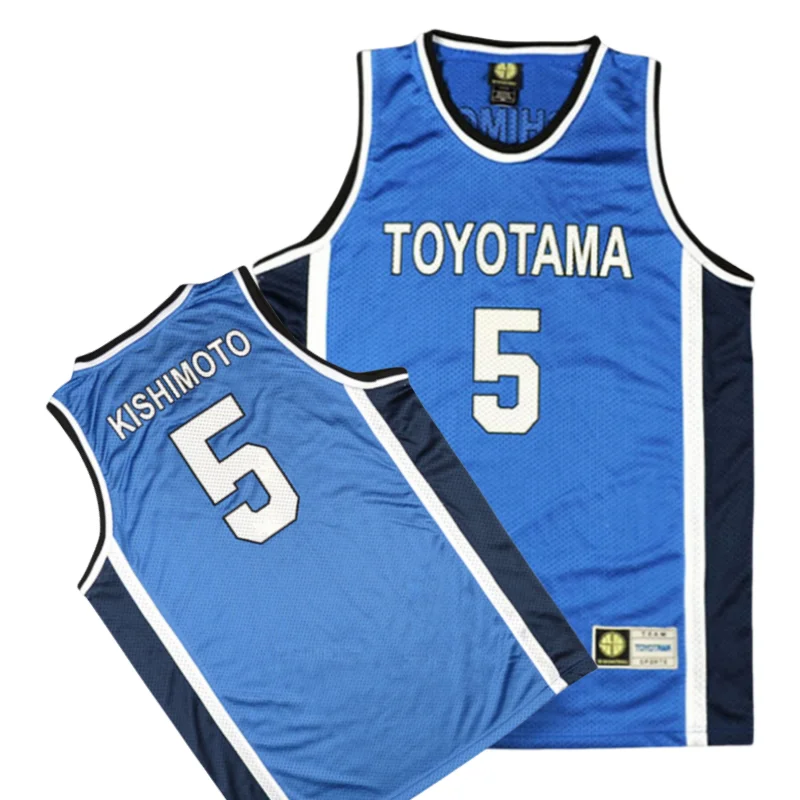 

Anime Slam Dunk TOYOTAMA KISHIMOTO 5# MINAMI 4# Basketball Jersey Cosplay