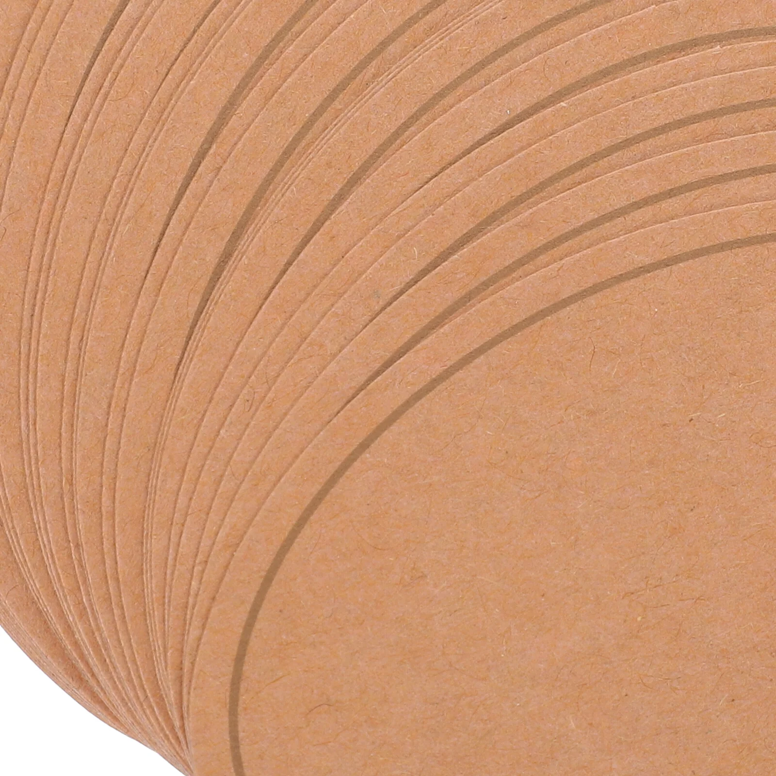 24 Pcs Label Insert Labels Stickers Price Cheese Markers Light Brown Wood Party Supplies