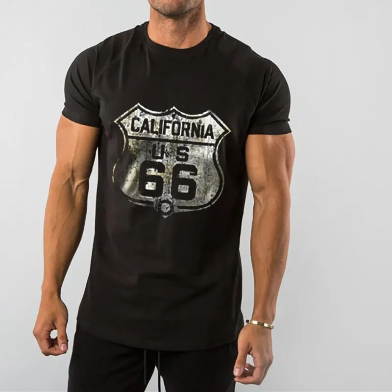 3D Printed T Shirts Men Vintage Hip-Hop