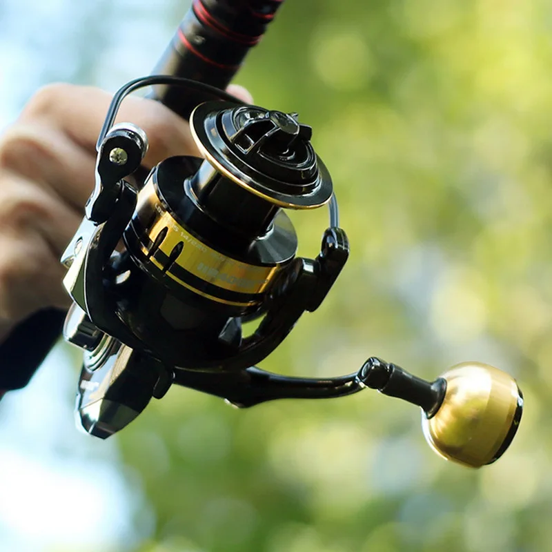 Fishing Reel 1000-7000 All Metal Wire Cup Spinning Wheel Speed Ratio 5.0:1  Max Braking Force 8kg Carp Reel Fishing Accessories - AliExpress