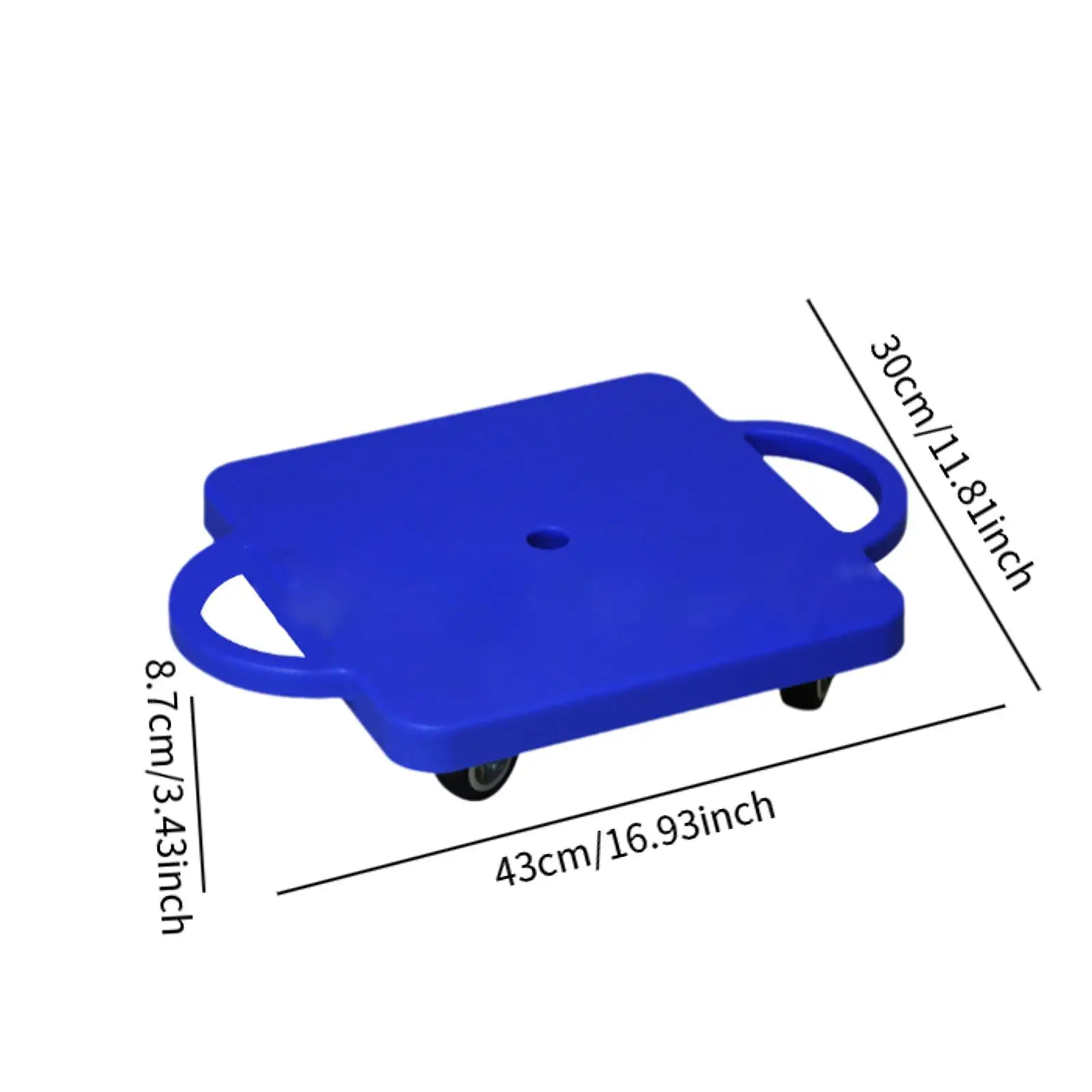 핸들이 있는 스포츠 스쿠터 보드, 실내외 활동 및 홈스쿨을 위한 협응력 및 감각 훈련용 앉는 스쿠터