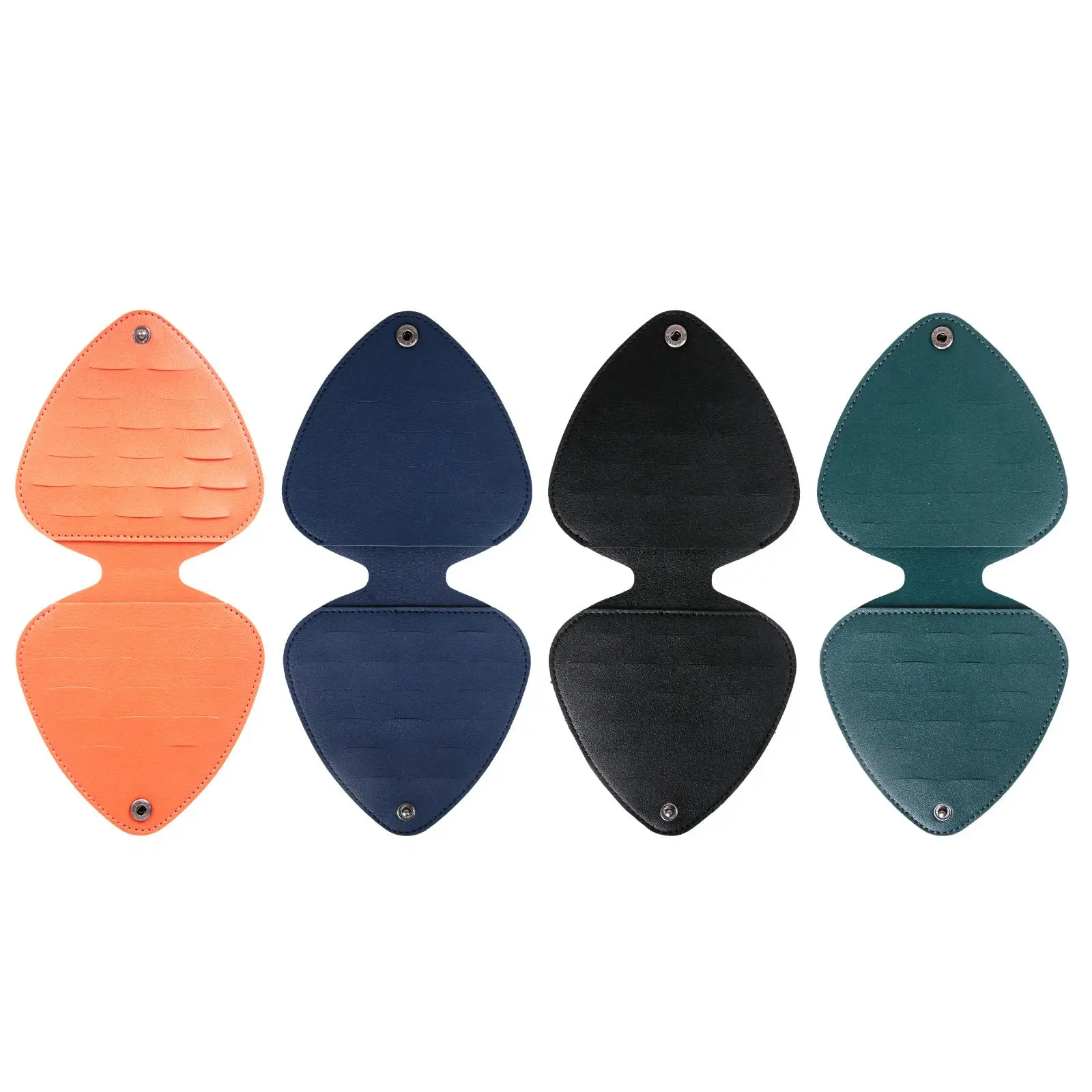PU Leather Plectrum Bag, Guitar Picks Holder, Case for Kids, Friends,
