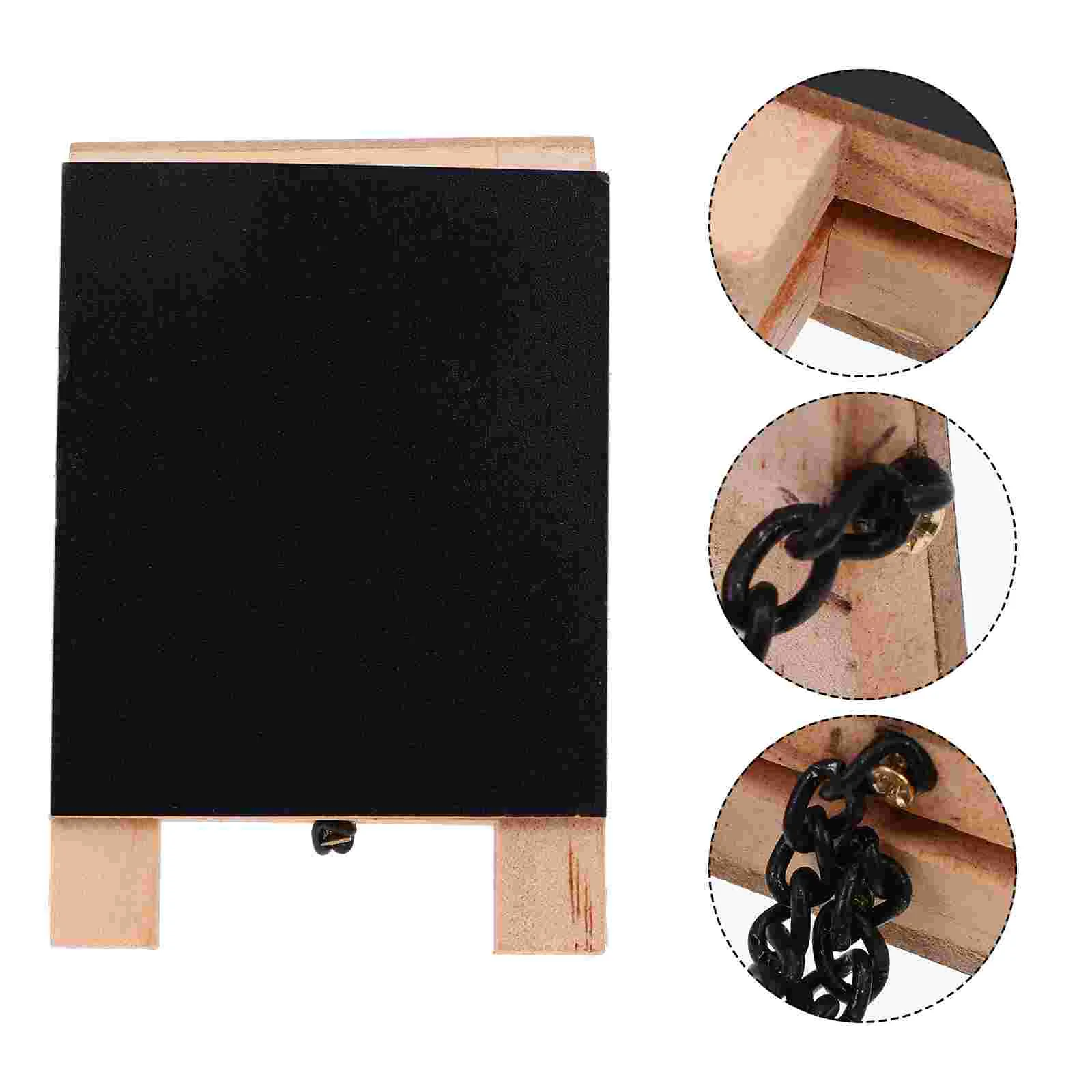 

Vertical Graffiti Blackboard Wall Standing Sign Mini Food Wood Chalkboard Wooden Plant Labels Tabletop Chalkboards