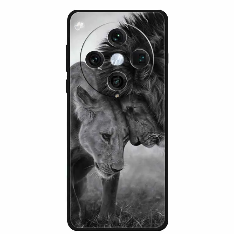 Cute Animals Pattern TPU Soft Silicone Phone Case - Fashionable and Protective Back Cover
