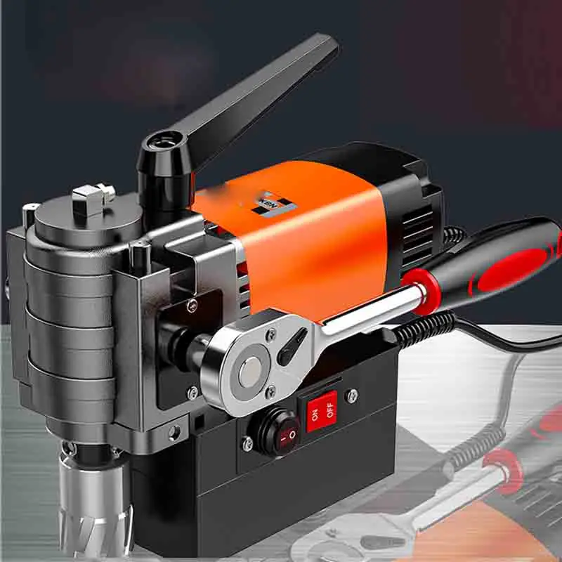 Magnetic Base Drill Iron Suction  High Altitude Drilling Machine Horizontal Benc